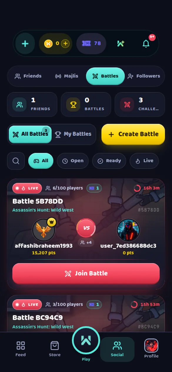 Public battles