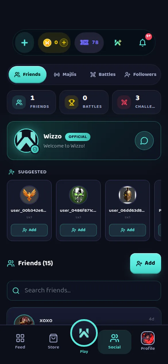 WIZZO social