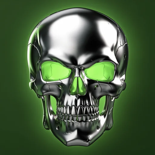 WIZZO avatar, skull
